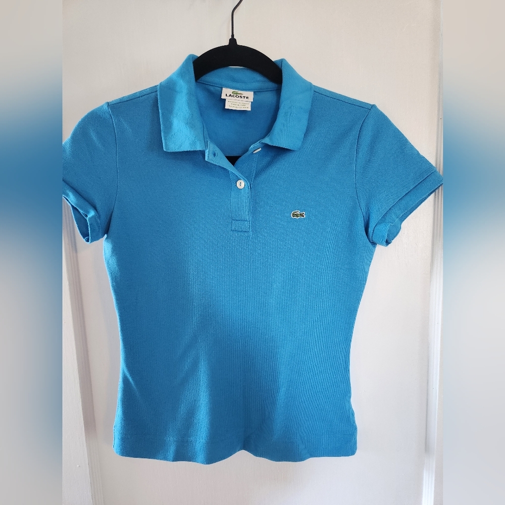 Lacoste Blue Polo, Sz 36